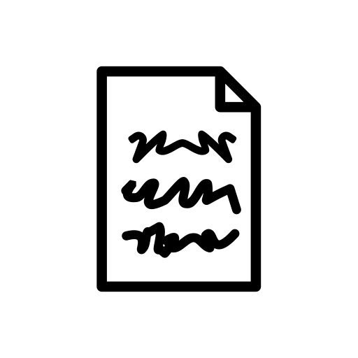 handwritten assignments